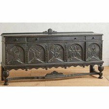 Tavolo buffet in legno