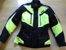 Touren-Motorradjacke von Probiker mit neon, Herren, Größe 52/L