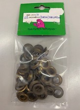Conf. 42 occhielli borchie per tende foro Ø 12mm Beaver Brand cod. 2111/B