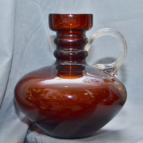 Vaso vetro con manico - vetro,