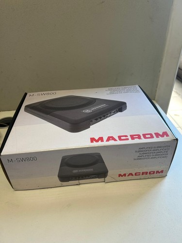 Subwoofer macrom amplificato - macrom,