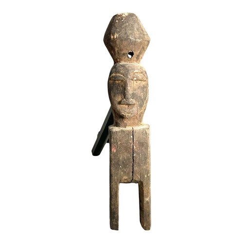 Antica puleggia legno - antica,