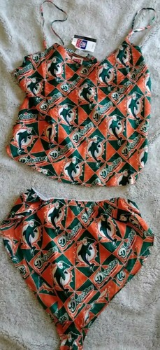 Nfl set pigiama - donna, delfini