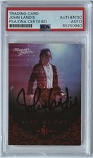 2011 Panini Michael Jackson Thriller John Landis FIRMATO PSA DNA COA Autografo