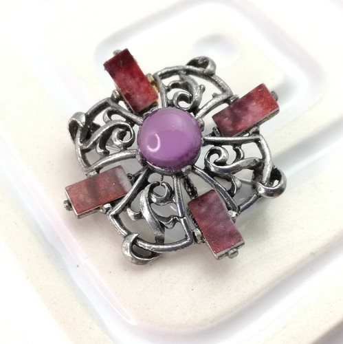 Spilla scozzese tono - , argento