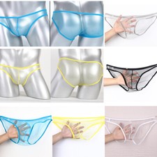 Slip Bikini A Rete Trasparente