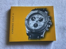 Libretto Booklet Breitling Chrono Colt II