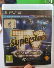 TV SUPERSTARS FACCE DA REALITY - Richiesto CAM e MOVE PS3 SONY PLAYSTATION 3 