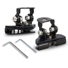 Staffe di Montaggio a Barra Luminosa LED Universali, Supporti a Pilastro Cappuccio Regolabile,6158