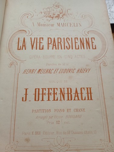 Vie parisienne meilhac - parisienne,