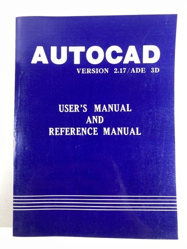 Autocad vintage versione 17 - autocad, 2.17