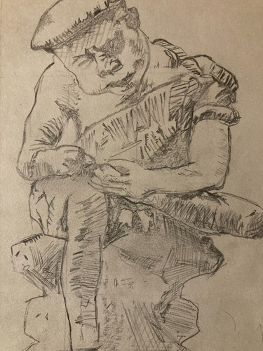 Bella disegno antico - bella, matita