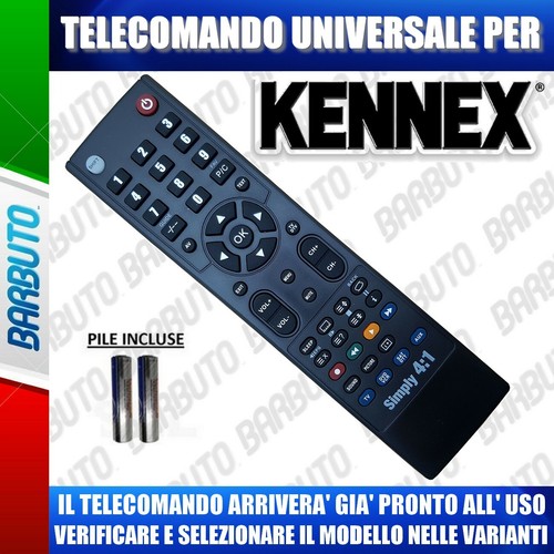 Telecomando universale kennex - telecomando,