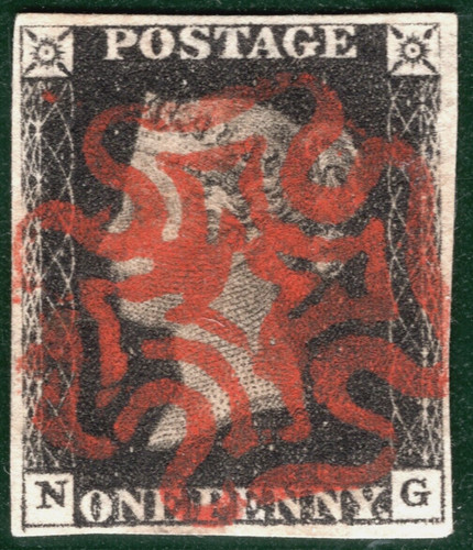 One penny black 1840 - gb,