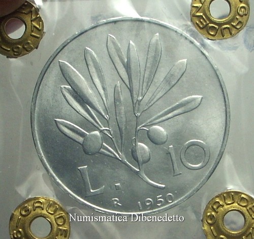 Repubblica lire 1950 - -, 10