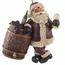 Babbo Natale con Botte di Vino