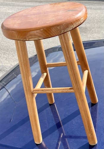 Piccoli sgabello legno noce - sgabello,
