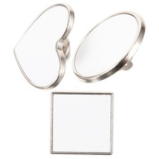  3 pezzi di trasferimento termico Stampa di ciondolo vuoto spillo per la spilla