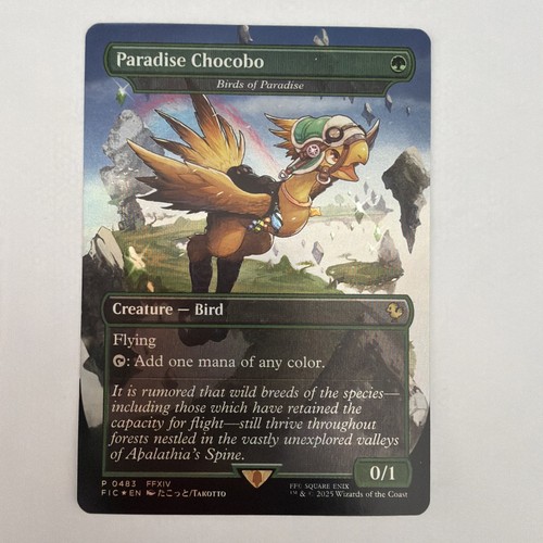 Paradise chocobo birds - paradise,