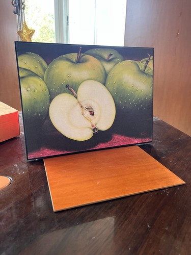 Quadro nature morte mele - "quadro,