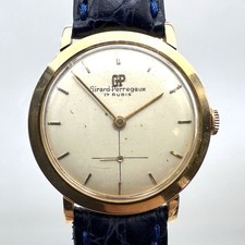 orologio GIRARD PERREGAUX oro 18K Cal 640 CARICA MANUALE vintage Ultrathin