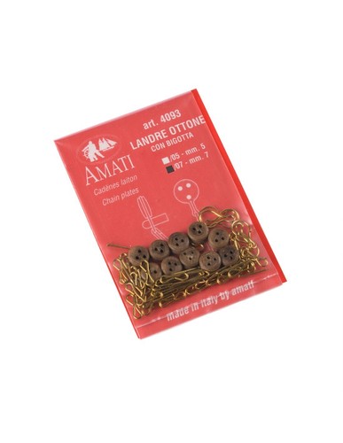 Amati landre ottone - landre, con