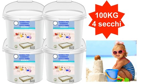 Sabbia gioco bimbi certificata
