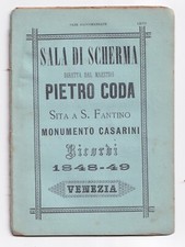 XVIII Secolo Ottocento Veneto Case raccomandate pubblicità attività commerciali 
