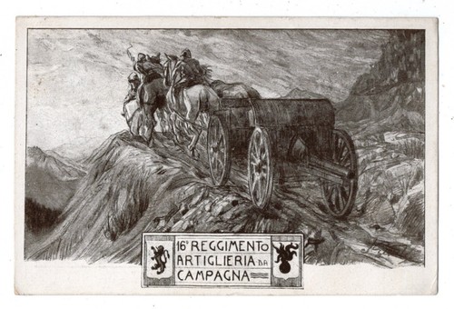 Cartolina militare - militare, 16°