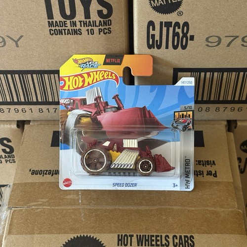 Hot wheels speed dozer - hot,