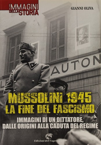 Libro mussolini 1945 - libro, fine