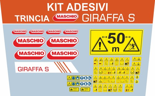 Kit adesivi decalcomania - kit,