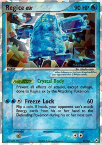 Regice 101 holo rare - 97/101,