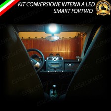 KIT FULL LED INTERNI SMART FORTWO 451 PLAFONIERA ANTERIORE 6000K