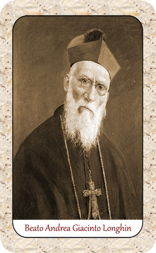 Santino holy card beato - santino,