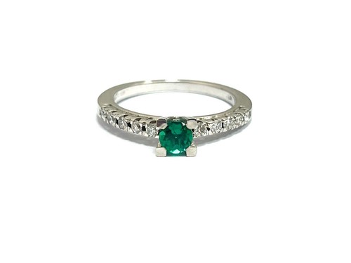 Astralia ring with emerald - astralia,