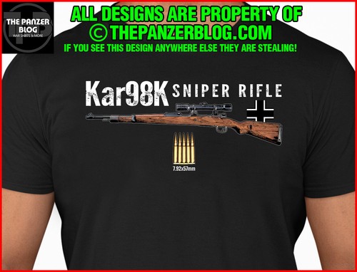 Maglietta mauser kar98k fucile - maglietta,