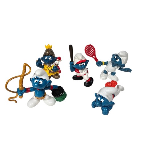 Lotto figurine puffi - 5,