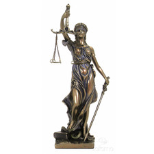 STATUA RESINA BRONZATA DEA