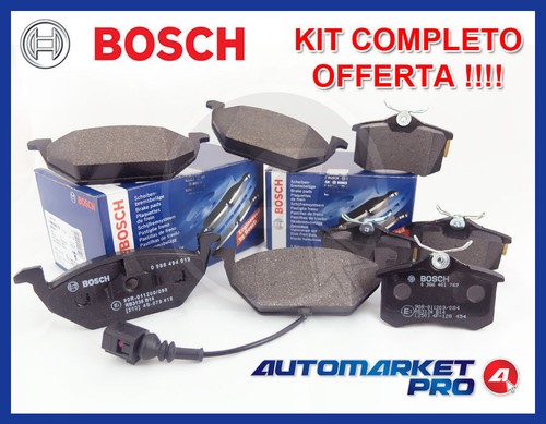 Kit pastiglie freno bosch vw - kit, 8