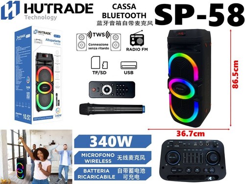 Cassa bluetooth portatile - bluetooth,
