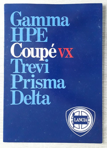 Brochure lancia beta coupè - lancia,