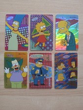 Card I Simpsons Ferrero 1999 Metallizzate