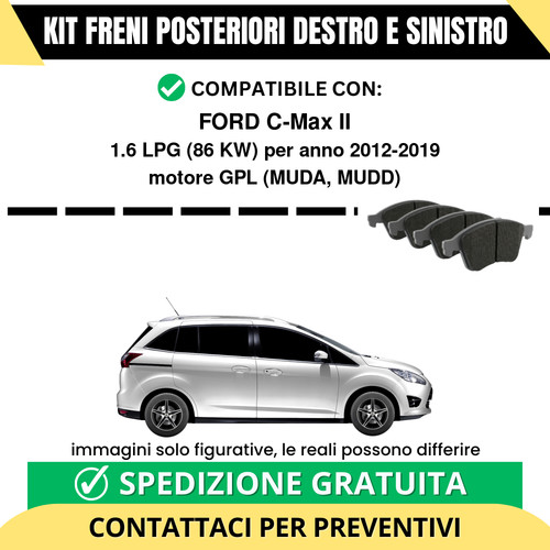 Pastiglie freno posteriori - freno,