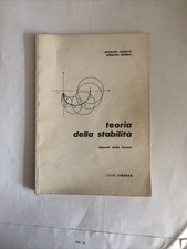 Teoria della stabilità Libro Universitario Teoria Dei Sistemi - Ruberti/Isidori