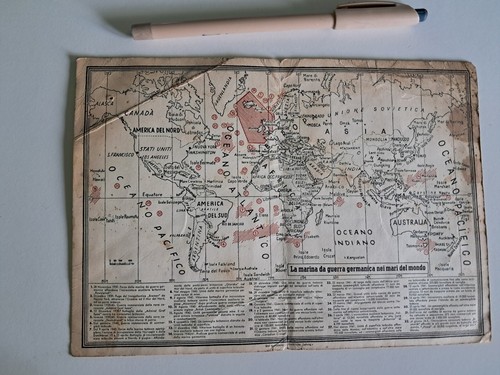 Piccola mappa marina da - mappa, la