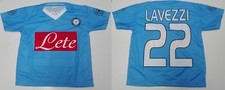 MONDO REPLICA JUNIOR NAPOLI POCHO LAVEZZI 22 MAGLIA HOME TG. 4 A NON ORIGINALE