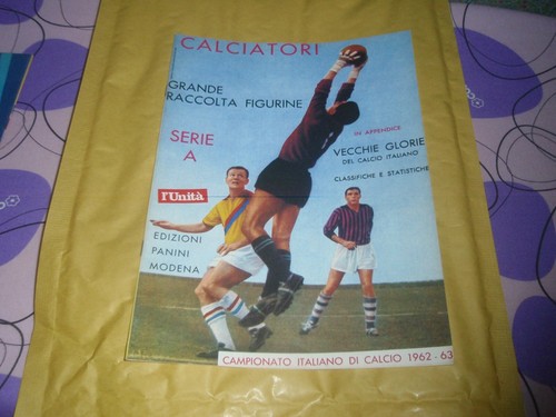 Album calciatori 1962 63 - calciatori, 1962/63