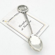 Cuchiaino da the in Argento