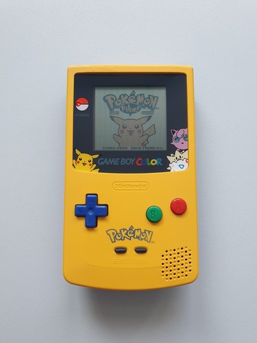 Gbc console pokemon pikachu - pokemon, |